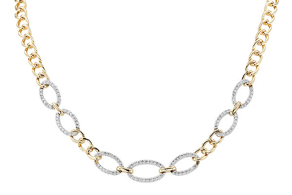 A301-02134: NECKLACE 1.12 TW (17")(INCLUDES BAR LINKS)