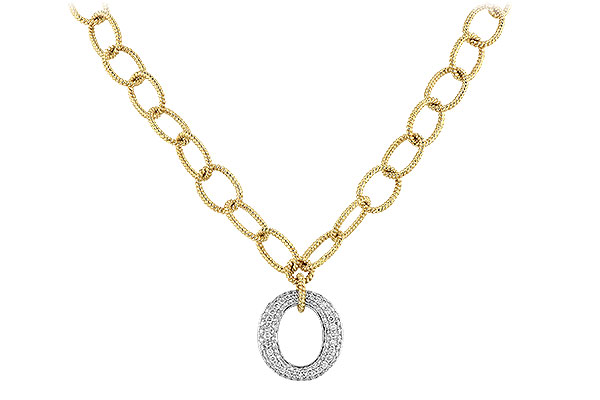 C217-37579: NECKLACE 1.02 TW (17 INCHES)