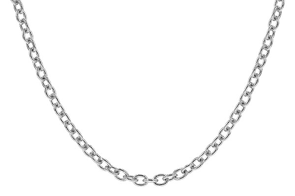 D301-06670: CABLE CHAIN (24IN, 1.3MM, 14KT, LOBSTER CLASP)
