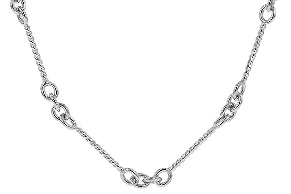 G301-05806: TWIST CHAIN (0.80MM, 14KT, 18IN, LOBSTER CLASP)