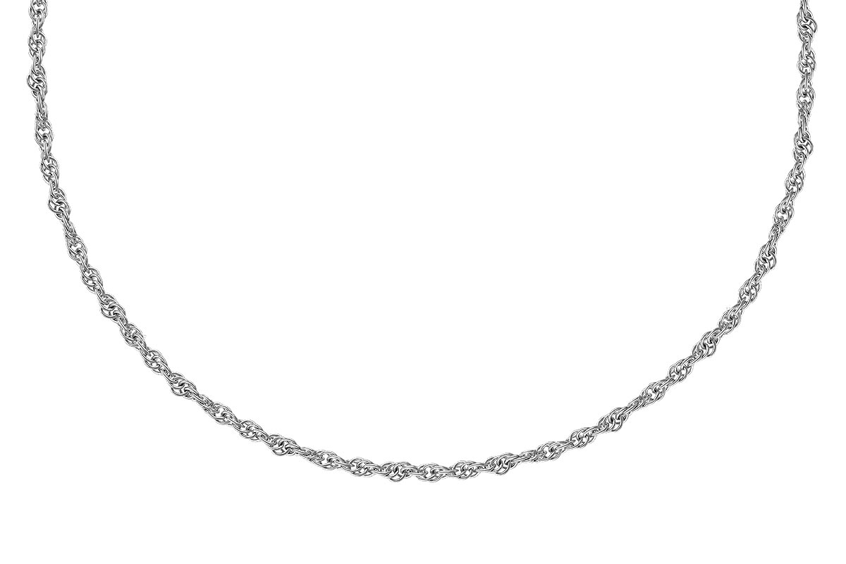 H301-05815: ROPE CHAIN (8IN, 1.5MM, 14KT, LOBSTER CLASP)