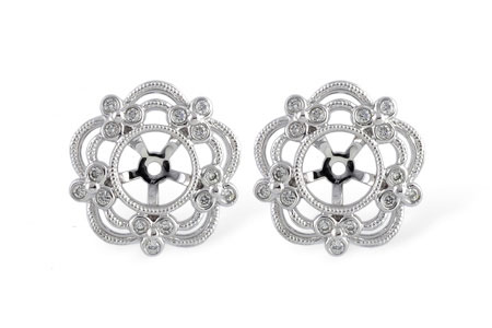 K212-85815: EARRING JACKETS .16 TW (FOR 0.75-1.50 CT TW STUDS)