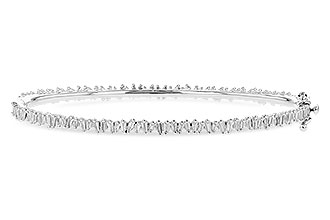 A300-10325: BANGLE .75 TW BAGUETTE DIAS