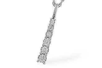 B301-08470: NECKLACE .25 TW