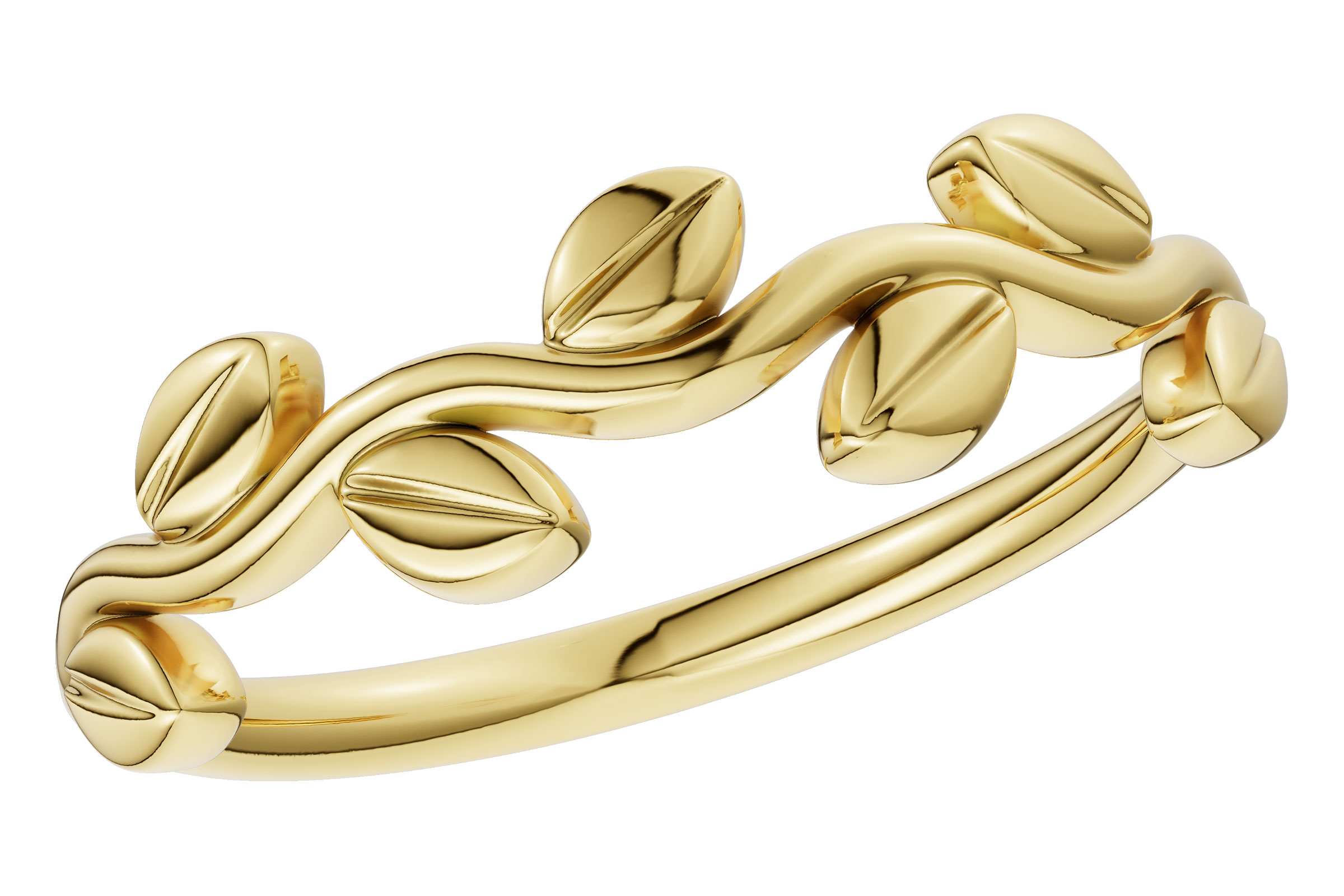 B301-96652: PLAIN GOLD LDS WED RG