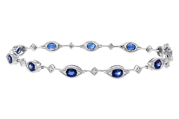 C301-92170: BRACELET 2.31 SAPPHIRE 2.50 TGW (7")