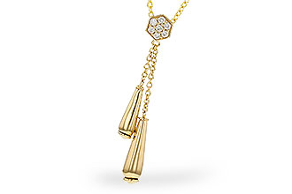 D301-92143: NECKLACE .11 TW