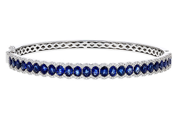 D301-98470: BANGLE 5.09 TW SAPPHIRE 5.65 TGW