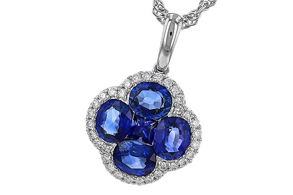 E301-92179: NECKLACE 1.72 SAPPHIRE 1.87 TGW
