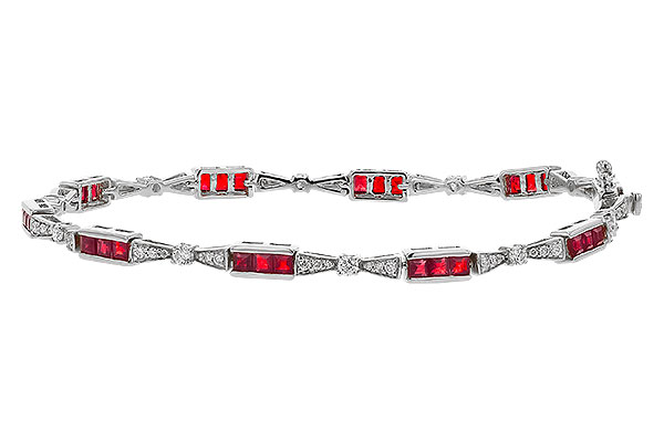 E301-96679: BRACELET 2.05 RUBY 2.70 TGW (7")