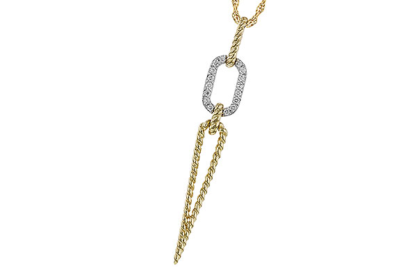 F301-93034: NECKLACE .14 TW