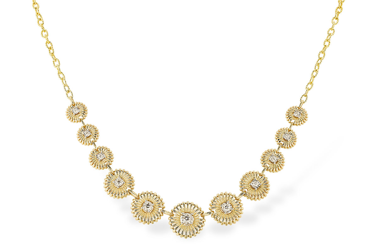 G301-06661: NECKLACE .22 TW (17")