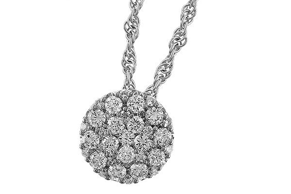 G301-93915: NECKLACE .25 TW