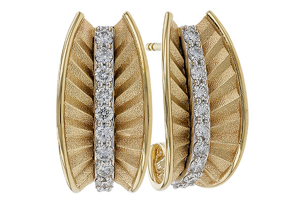 H301-93088: EARRINGS .50 TW